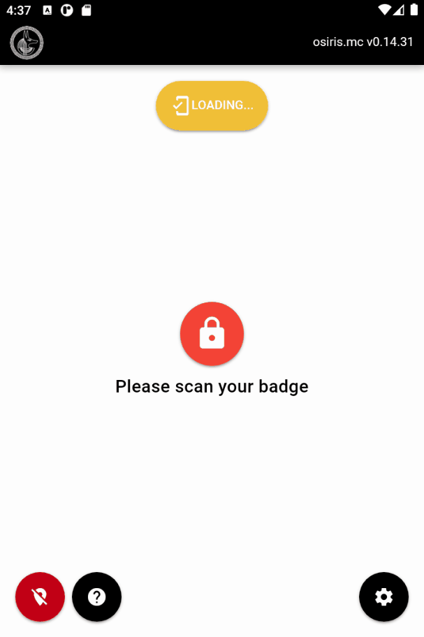 Secure access on handheld terminals